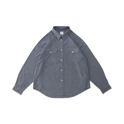 visvim PIONEER CHAMBRAY L/S (C/S) "Indigo"