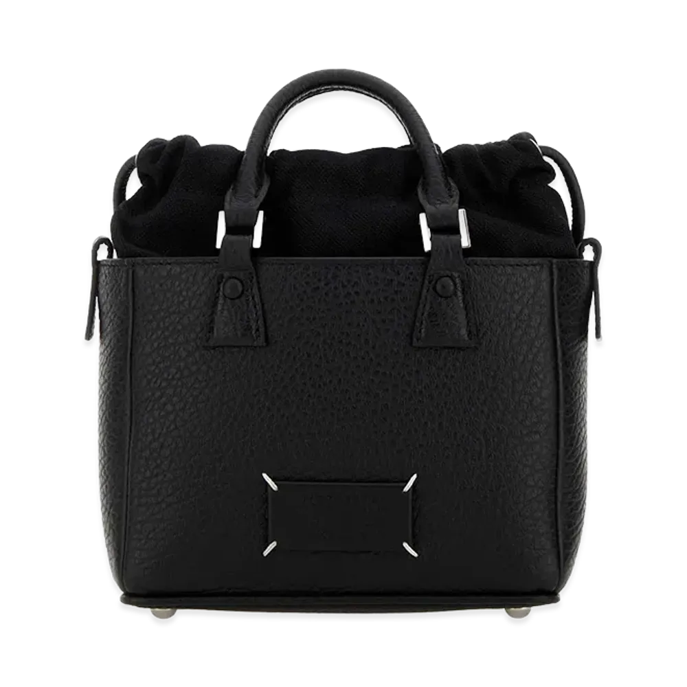 Maison Margiela Leather 5AC Handbag "Black"