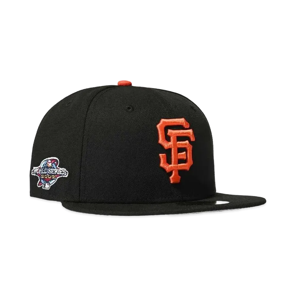 NEW ERA SAN FRANCISCO GIANTS WS 2002 59FIFTY "BLACK"