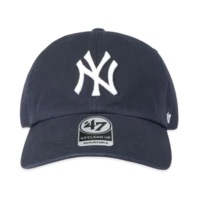 '47 New York Yankees Home CLEAN UP "Navy"