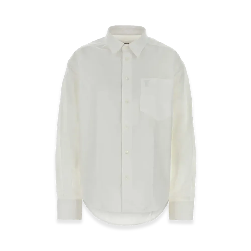 AMI PARIS Women's Oxford Shirt "White"