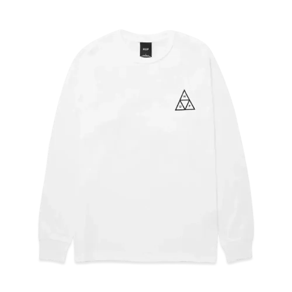 HUF Set TT LS Tee "White"