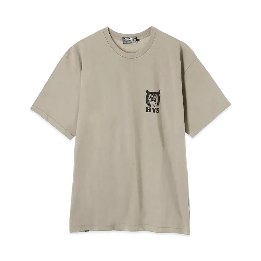 HYSTERIC GLAMOUR Hotter Than Hell Tee "Khaki"
