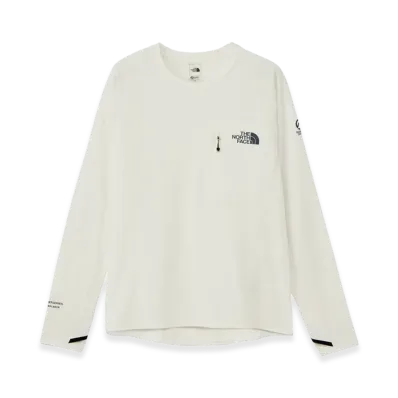 The North Face Expedition Grid Fleece Light Crew "Greyish White"