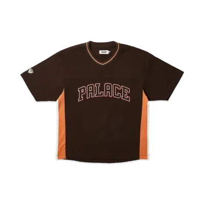 PALACE Panel V-Neck Jersey "Brown"