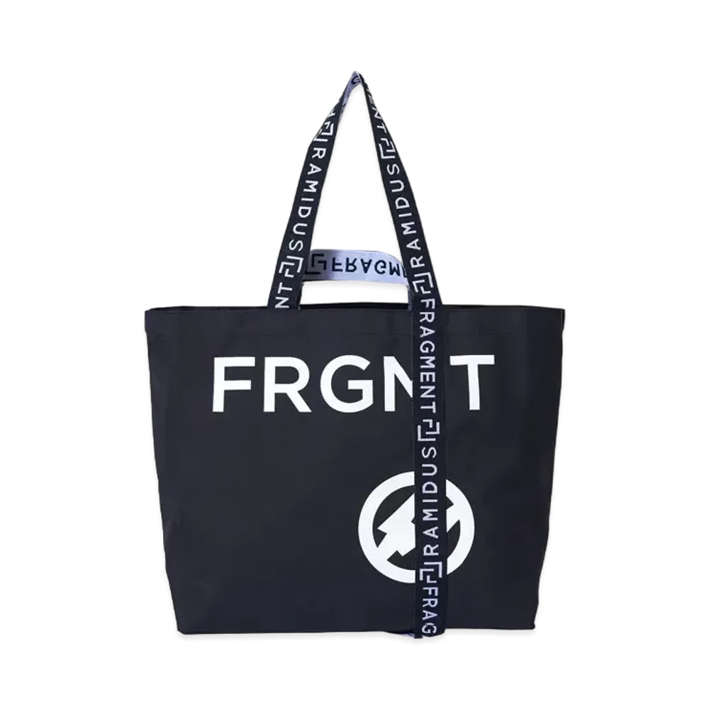 FRAGMENT x RAMIDUS TOTE BAG (L) "Black"