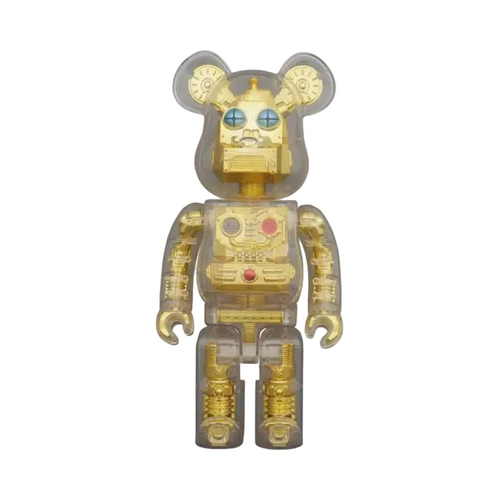 Bearbrick HxS(HIROTA SAIGANSHO)GOLD 400%