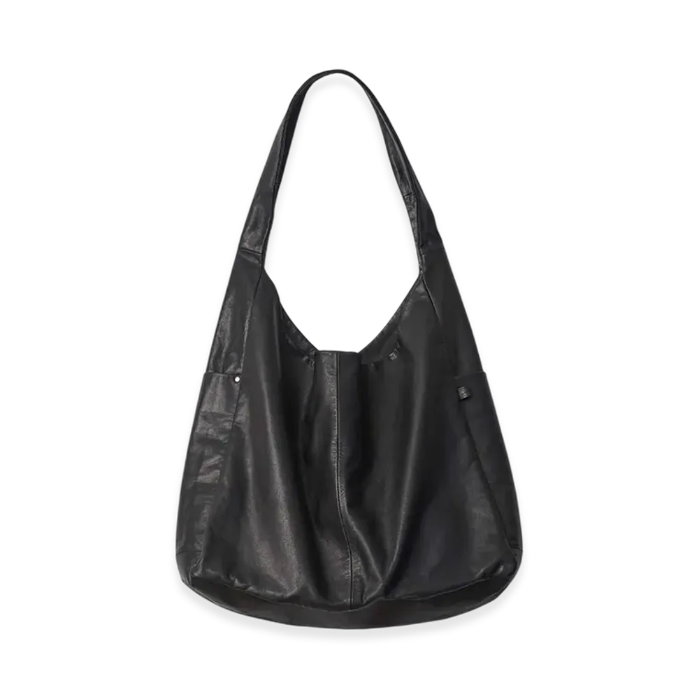 ssstein Leather Shoulder Bag "Black"