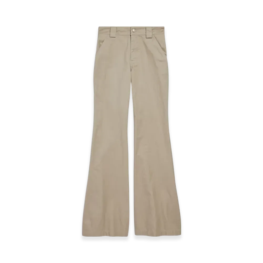 BALENCIAGA Flared Pants "Beige"