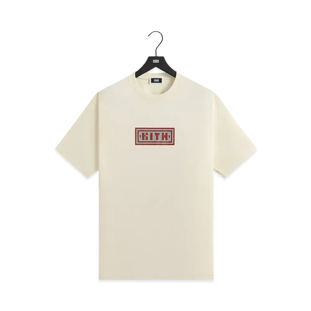 Kith Blossom Logo Tee "Sandrift"