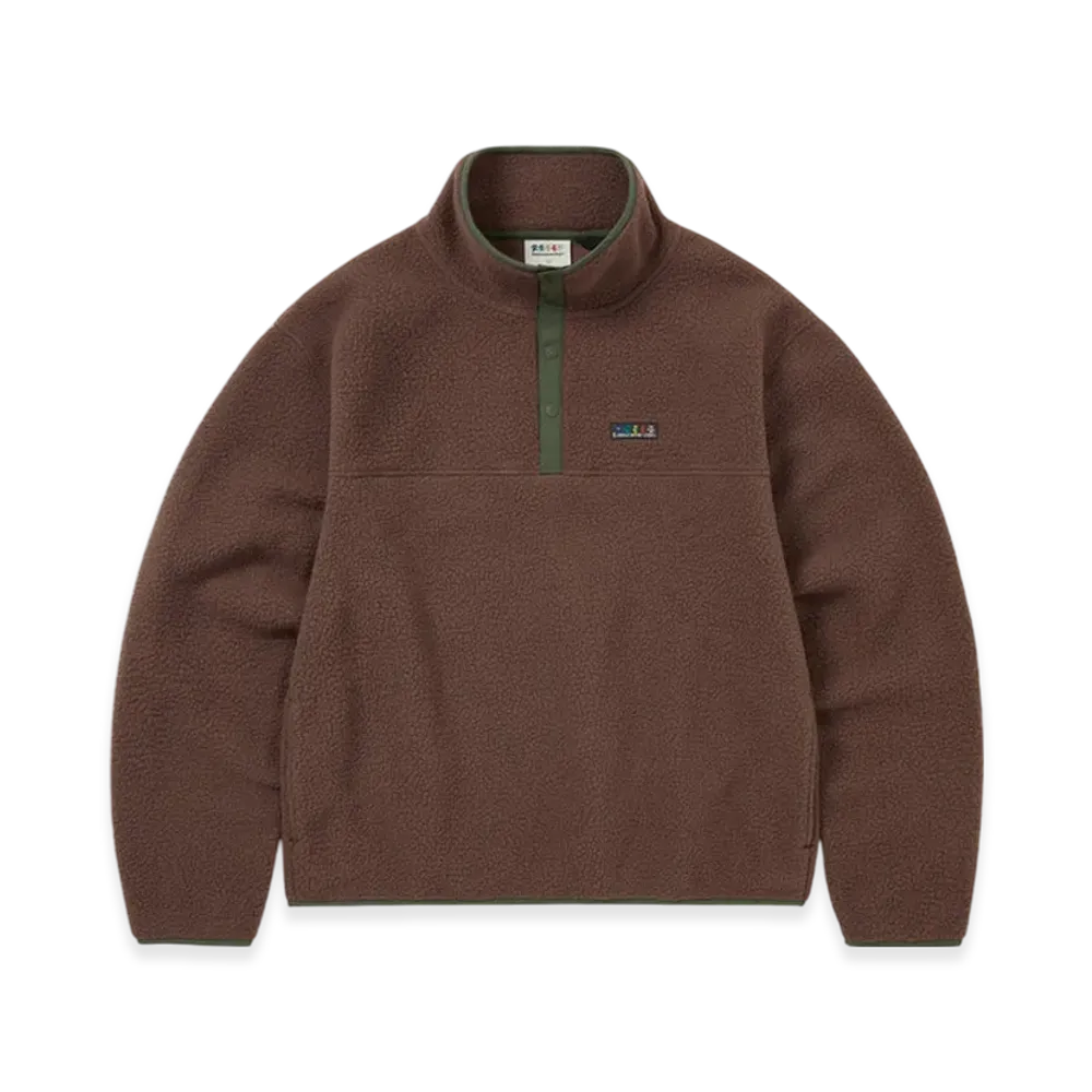 thisisneverthat x Grateful Dead Fleece Pullover "Brown"
