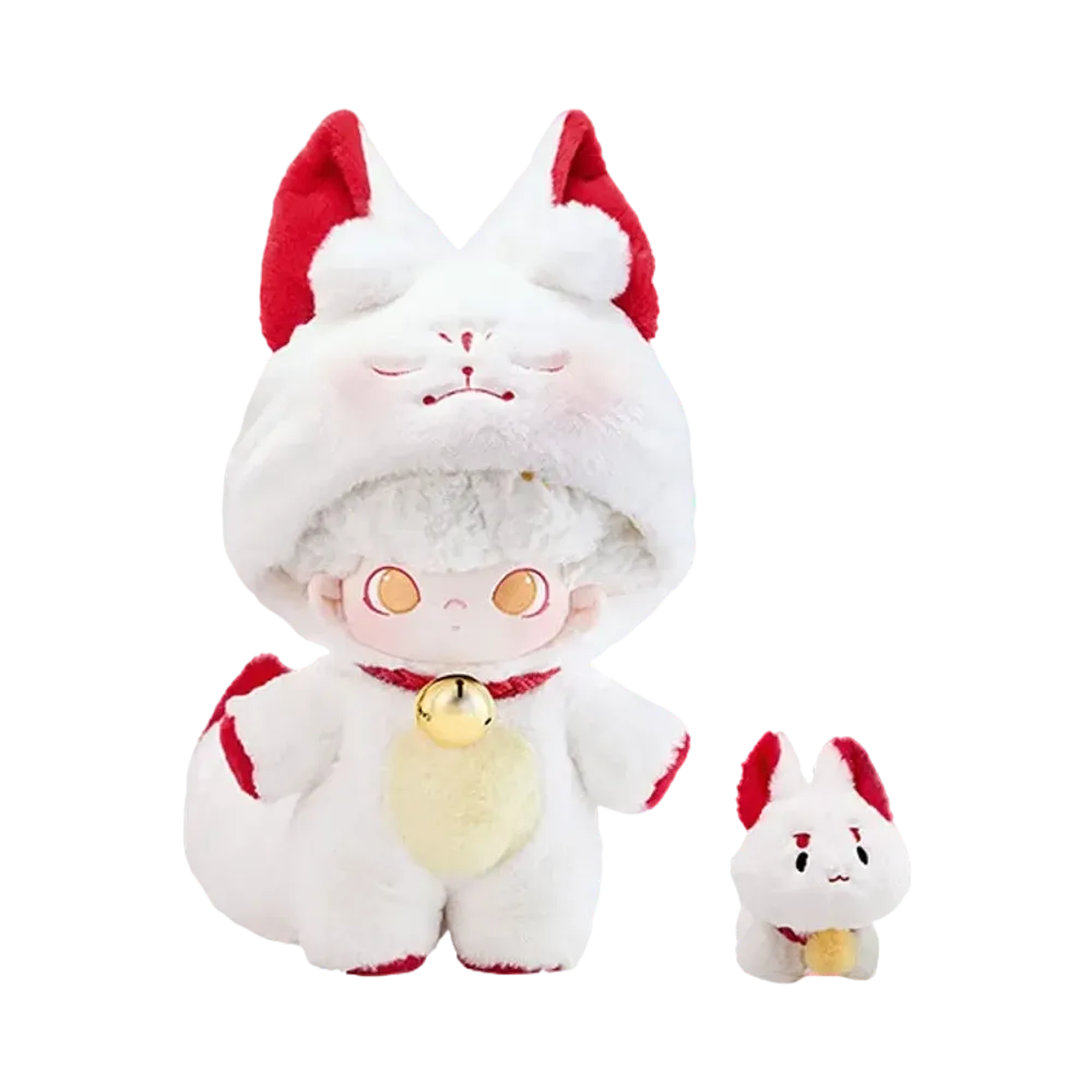 POP MART DIMOO No One's Gonna Sleep Tonight 40cm Plush Fox Sprit