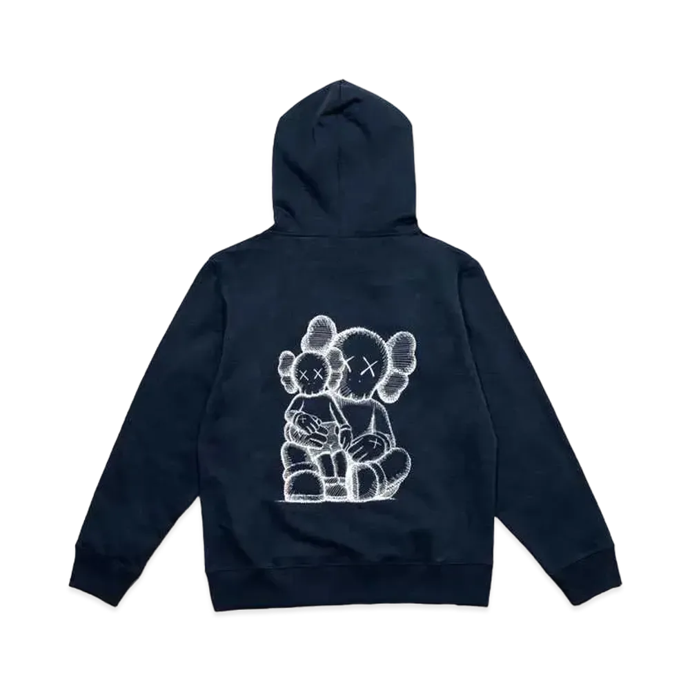 KAWS HOLIDAY CHANGBAI MOUNTAIN ZIP UP JACKET "Navy"
