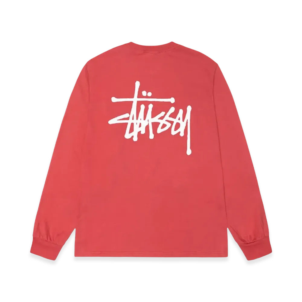 Stussy Basic Stussy LS Tee 2023 "Pepper"