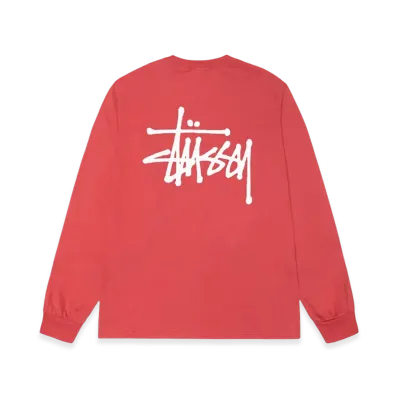 Stussy Basic Stussy LS Tee 2023 "Pepper"
