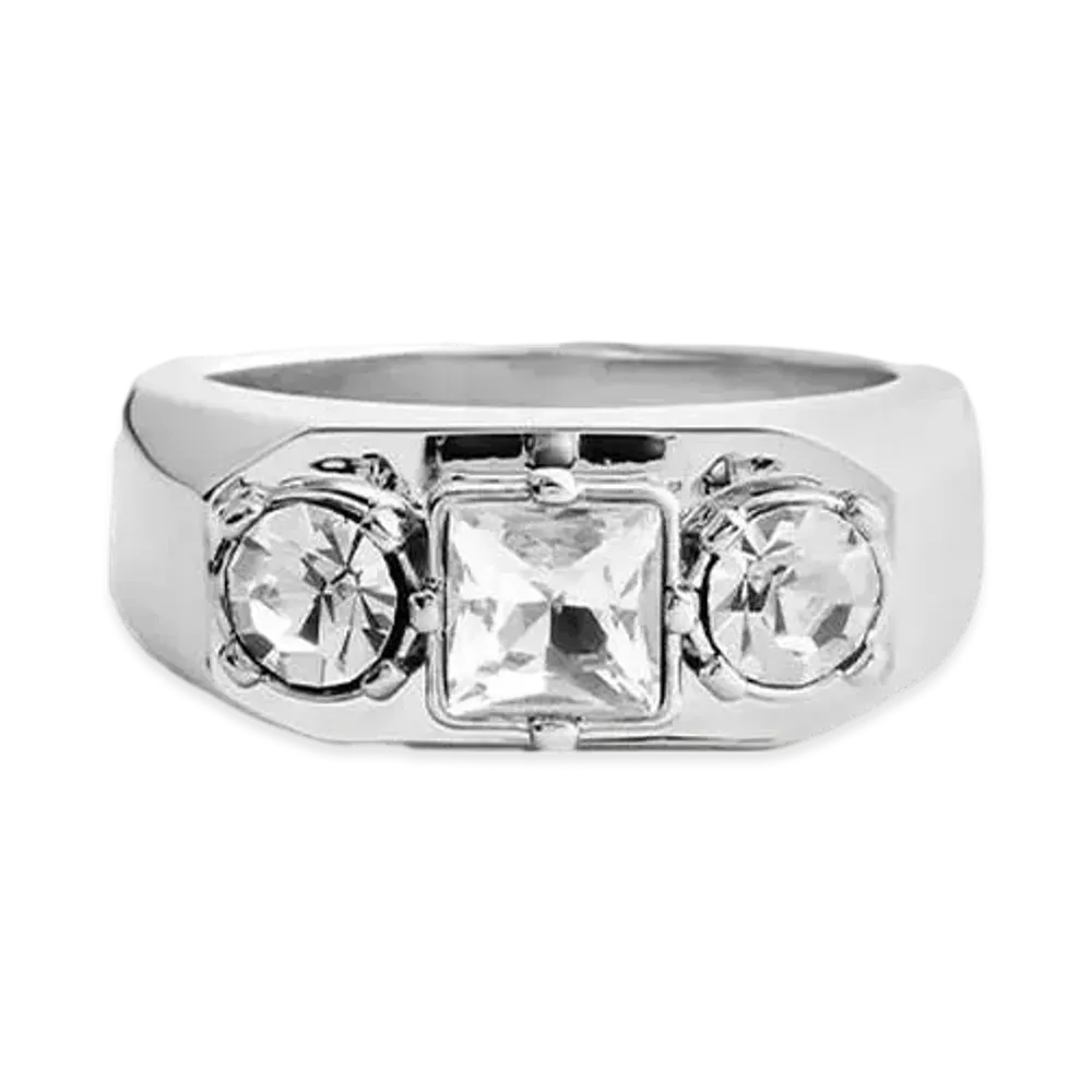 Dsquared2 Diamond Ring "Silver"