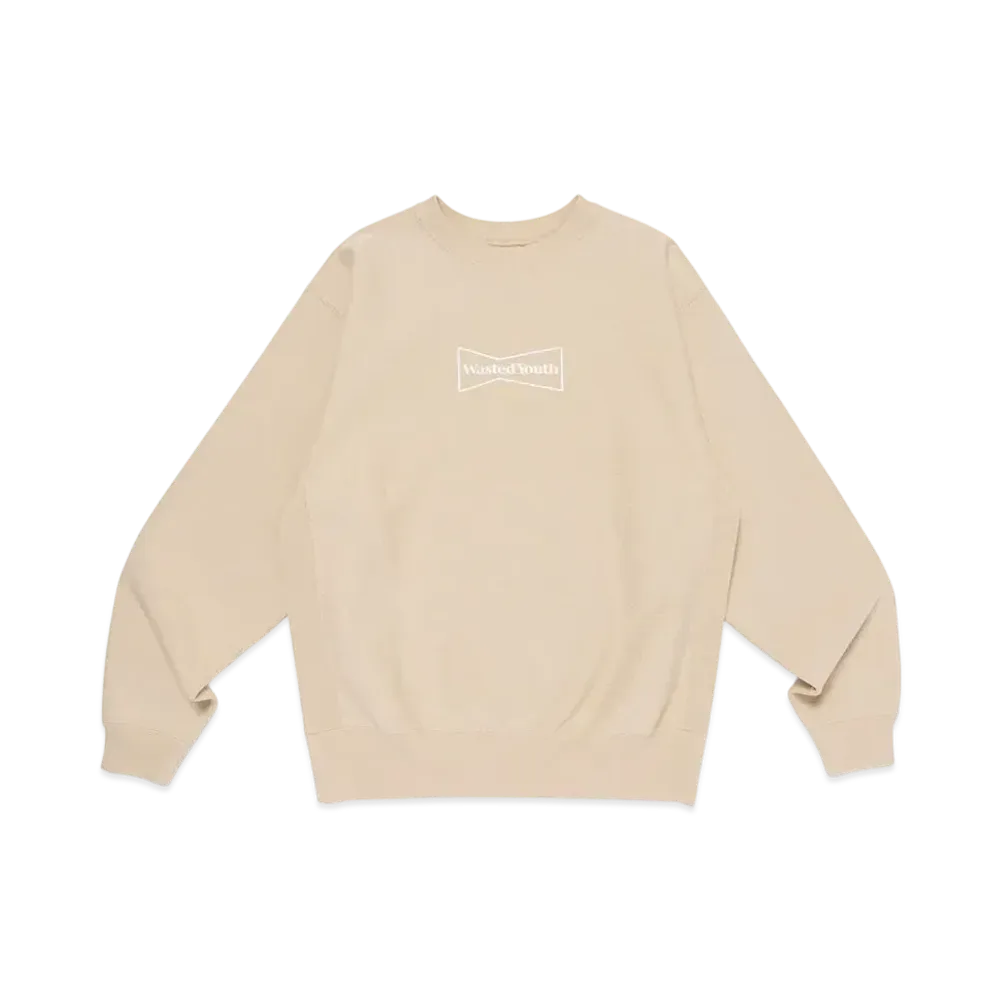 Wasted Youth Heavy Weight Sweatshirt#3 "Beige"