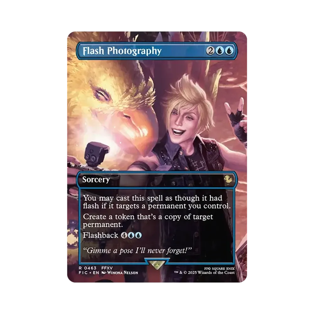 Flash Photography R :Foil [FIC 0463] [EN](FINAL FANTASY CHOCOBO BUNDLE)