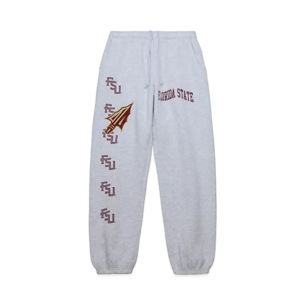 Travis Scott x M&N x Florida State University Sweats "Grey"