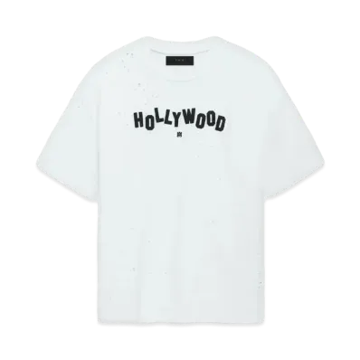 AMIRI Hollywood Shotgun Oversized Tee "White"