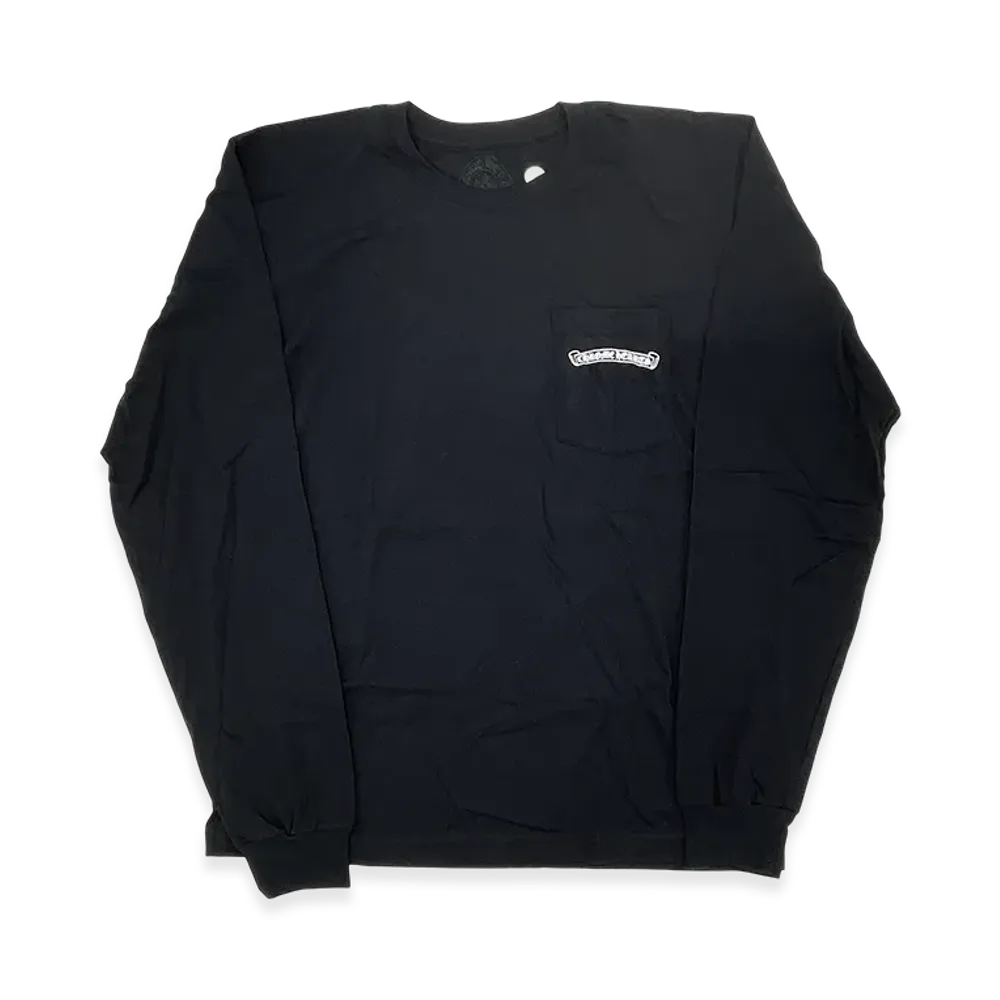 Chrome Hearts Shoulder Logo USA L/S T-Shirt "Black"