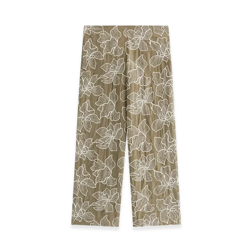 Kith Women's Petra II Embroidered Pant "Dome"