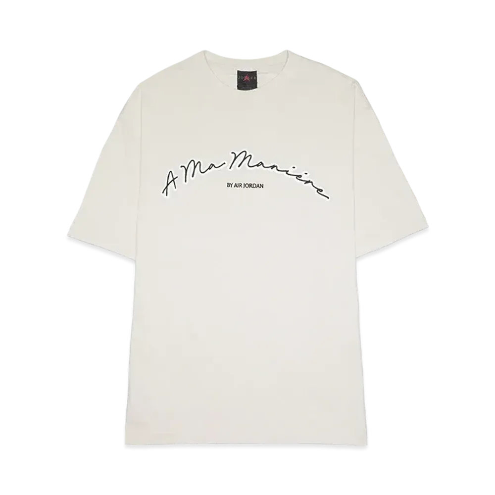 Jordan x A MA MANIÉRE Short Sleeve T-shirt "Light Orewood Brown"