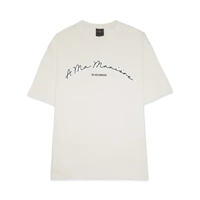 Jordan x A MA MANIÉRE Short Sleeve T-shirt "Light Orewood Brown"