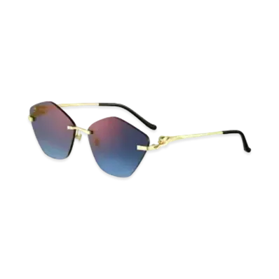 Cartier Panthere de Cartier Sunglasses "Gradient Blue"