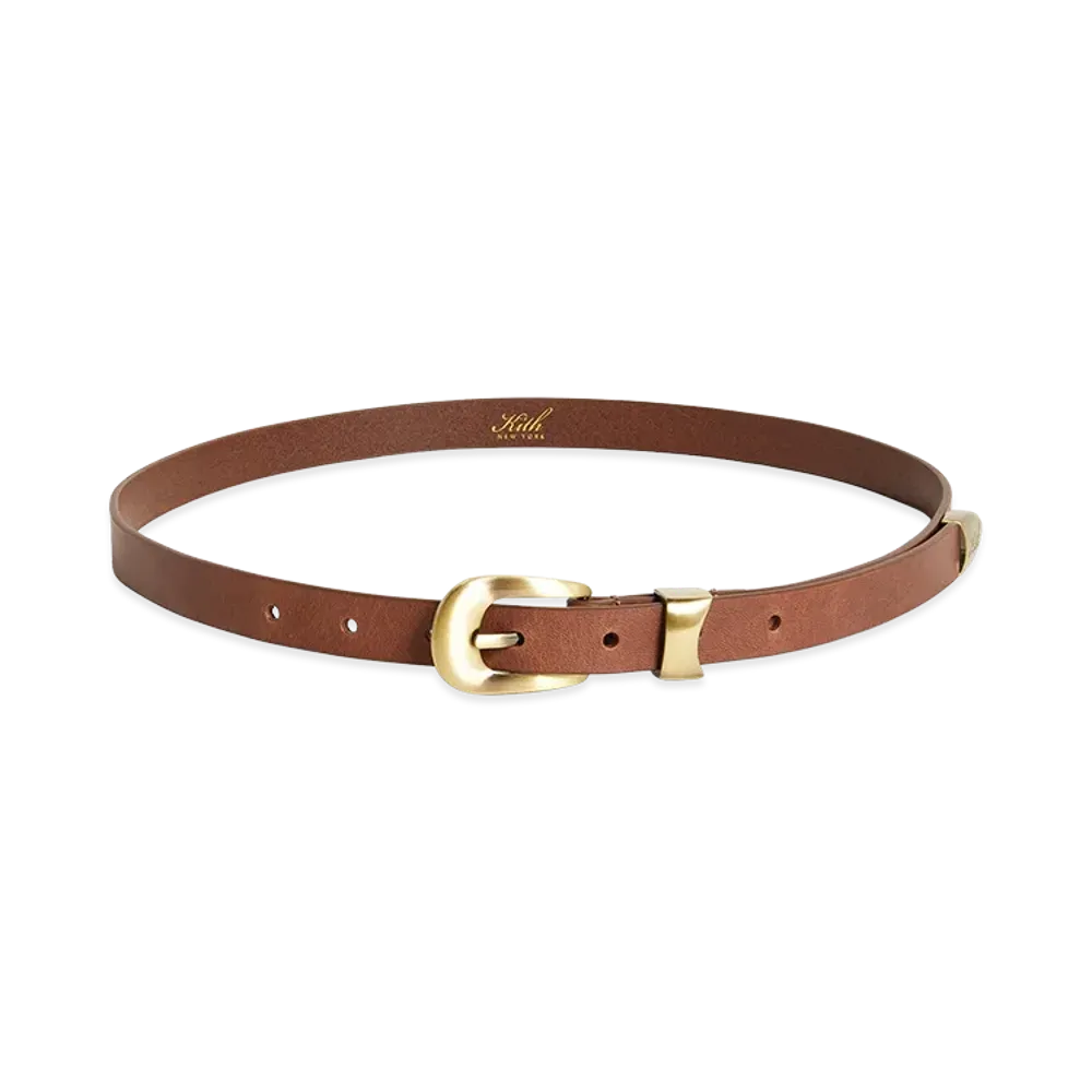 Kith Western Leather Belt "Zoom"