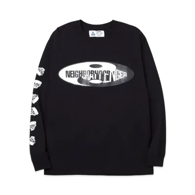NEIGHBORHOOD CANH SKULL / C-TEE . LS "Black"
