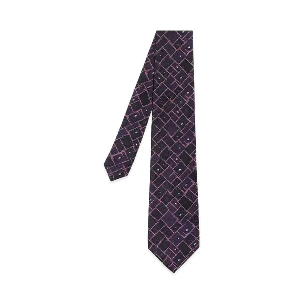 Paul Smith Original Jacquard Tie "Purple"