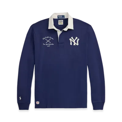 Polo Ralph Lauren x MLB Yankees Rugby Shirt "Dark Cobalt"