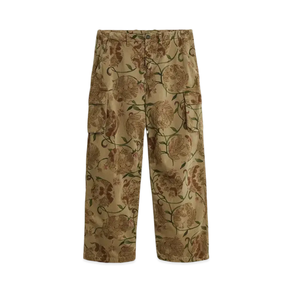 OUR LEGACY Mount Cargo M4244Ms "Spotting Rose Seventies Sateen"