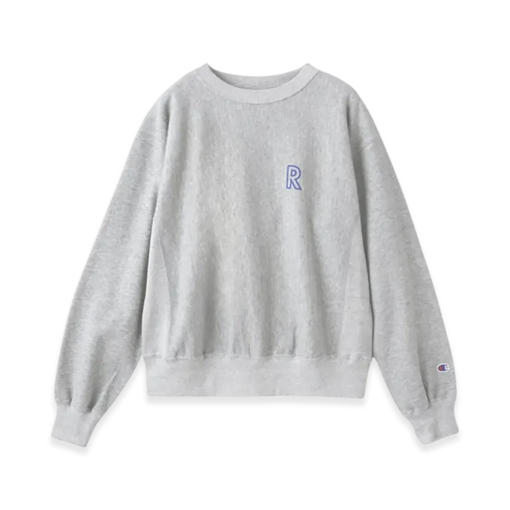RHC Ron Herman x Champion Crewneck Sweatshirt "Gray"