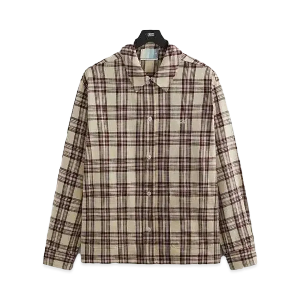 Kith L/S Boxy Collared Overshirt #1 "Magma"