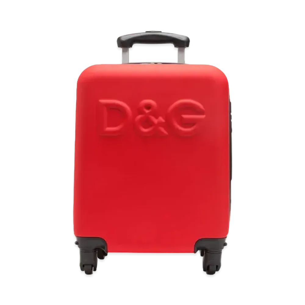 Dolce&Gabbana Travel Carry Bag Logo "Red"