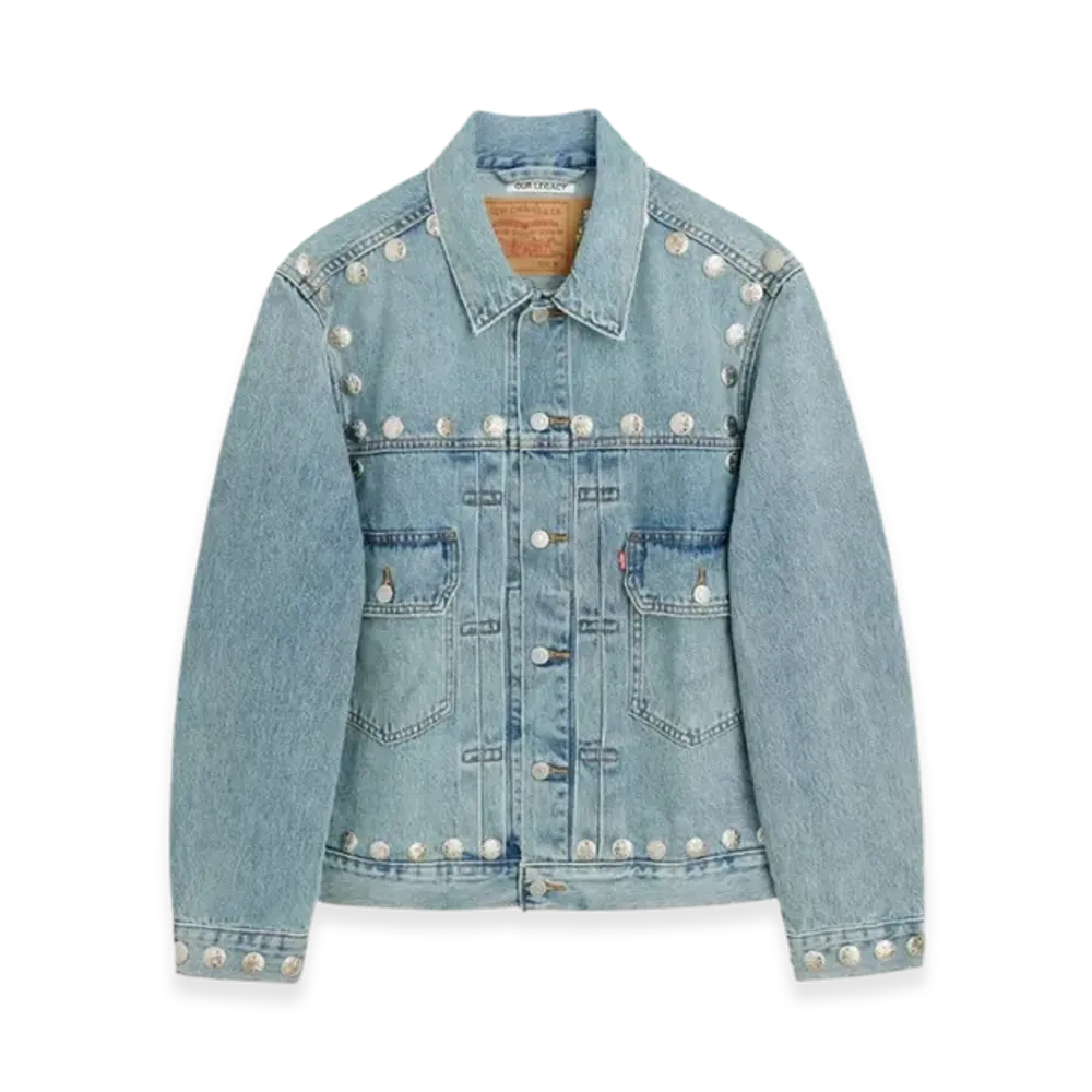 OUR LEGACY x Denim Tears x Tupac Type 2 Jacket "Light Wash"