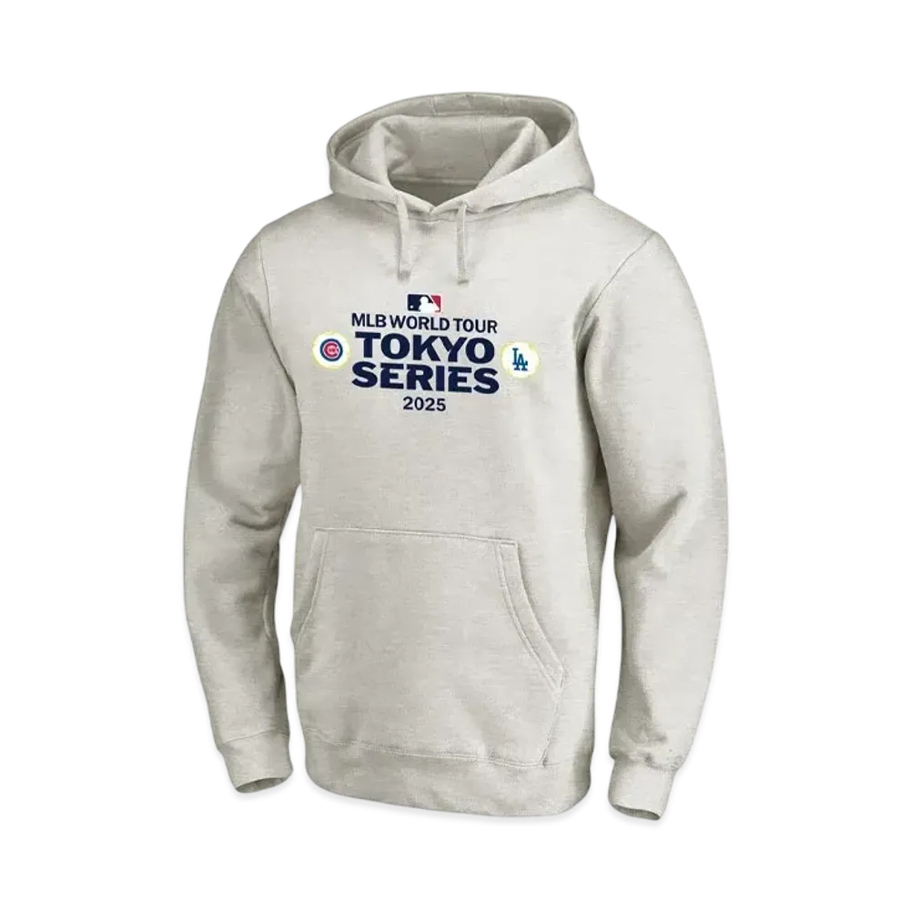 MLB Fanatics MLB Tokyo Series Opening Game Hoodie Parka "Oatmeal"
