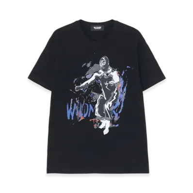 WILDSIDE YOHJI YAMAMOTO Wild Mask T-Shirt C "Black"