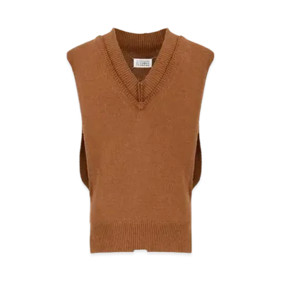 Maison Margiela Decortique V-Neck Tabard "Brown"