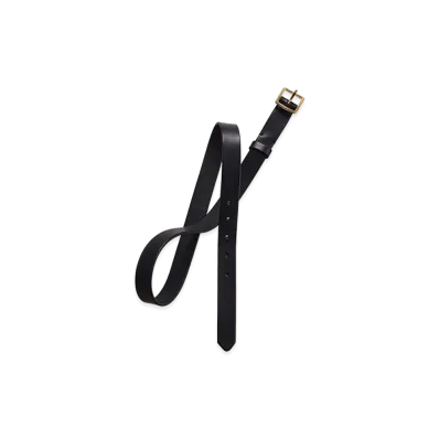 NICENESS Tessa Vacchetta Bullhide Belt 25mm "Black"