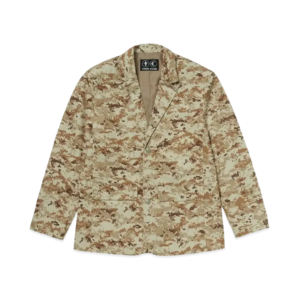 THUG CLUB TC Army Blazer "Beige"