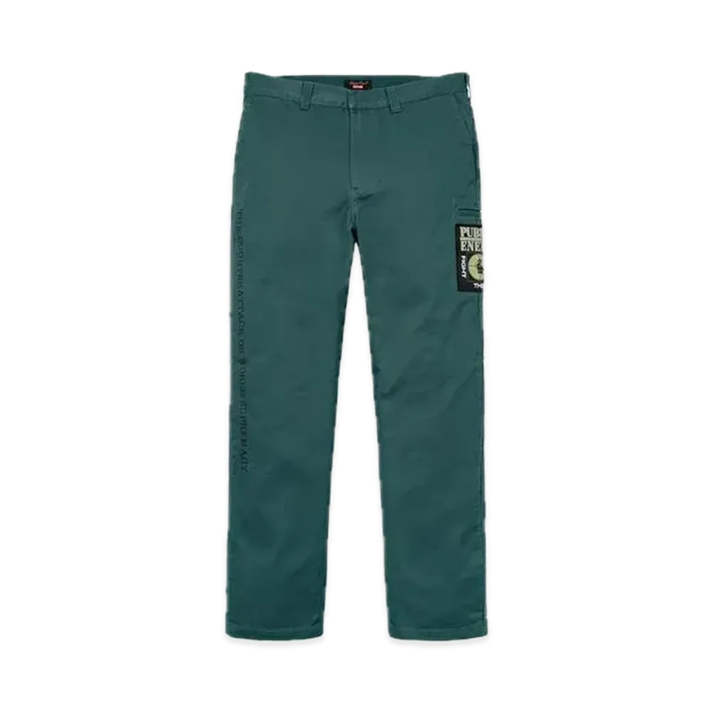 Supreme x UNDERCOVER Public Enemy Work Pant "Dusty Teal"
