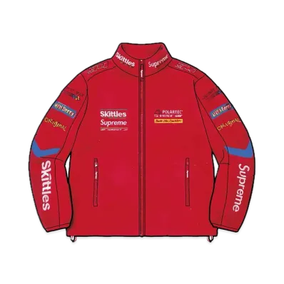 Supreme x Skittles x Polartec Jacket "Red"