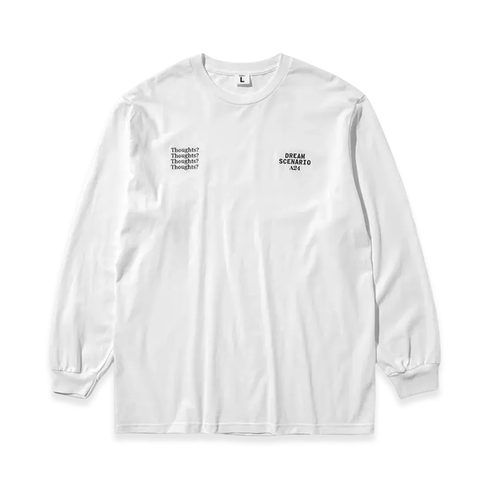 Weber x Dream Scenario Long Sleeve T Shirt "White"