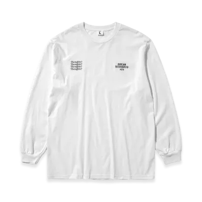 Weber x Dream Scenario Long Sleeve T Shirt "White"