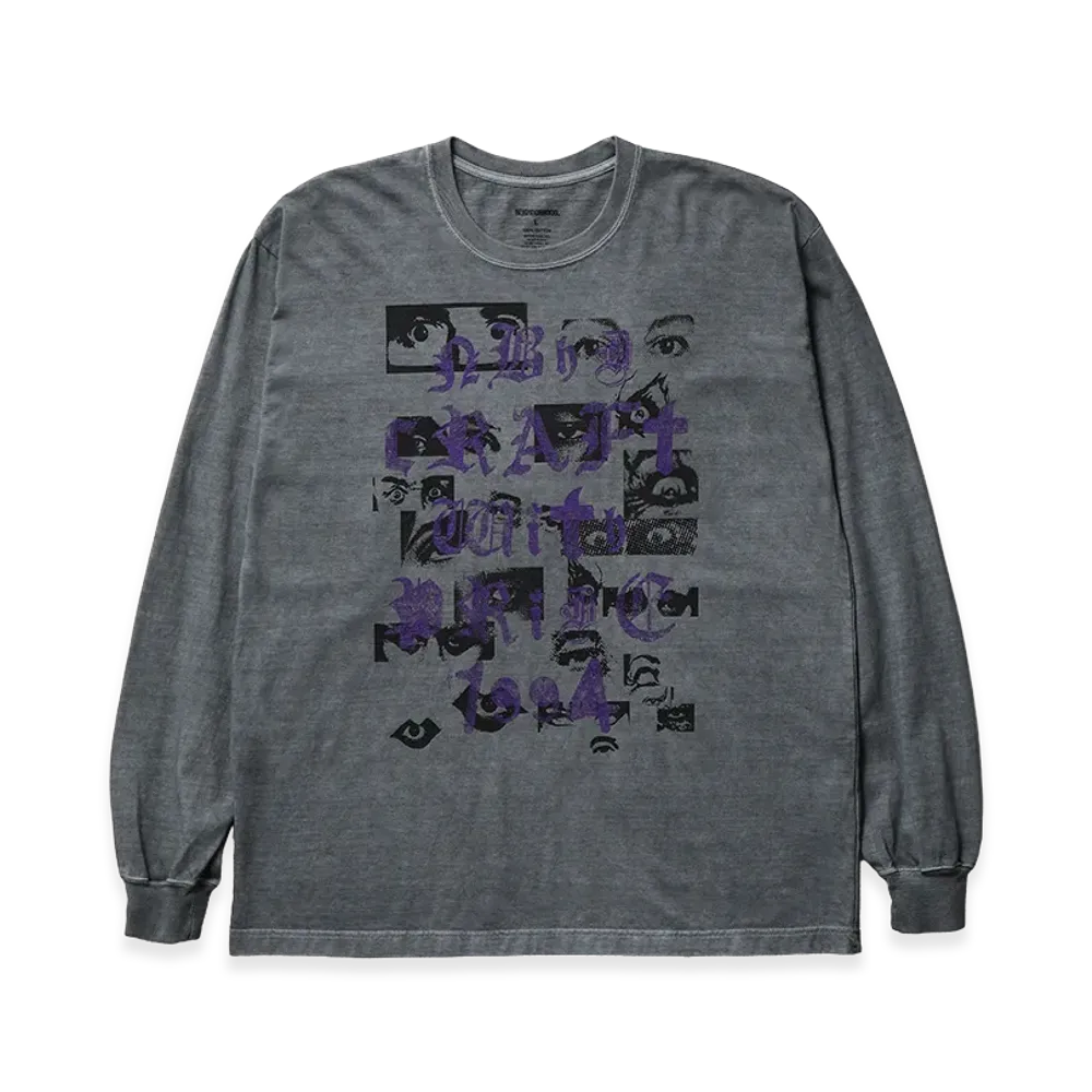 NEIGHBORHOOD Nh . Tee LS-5 "Gray"