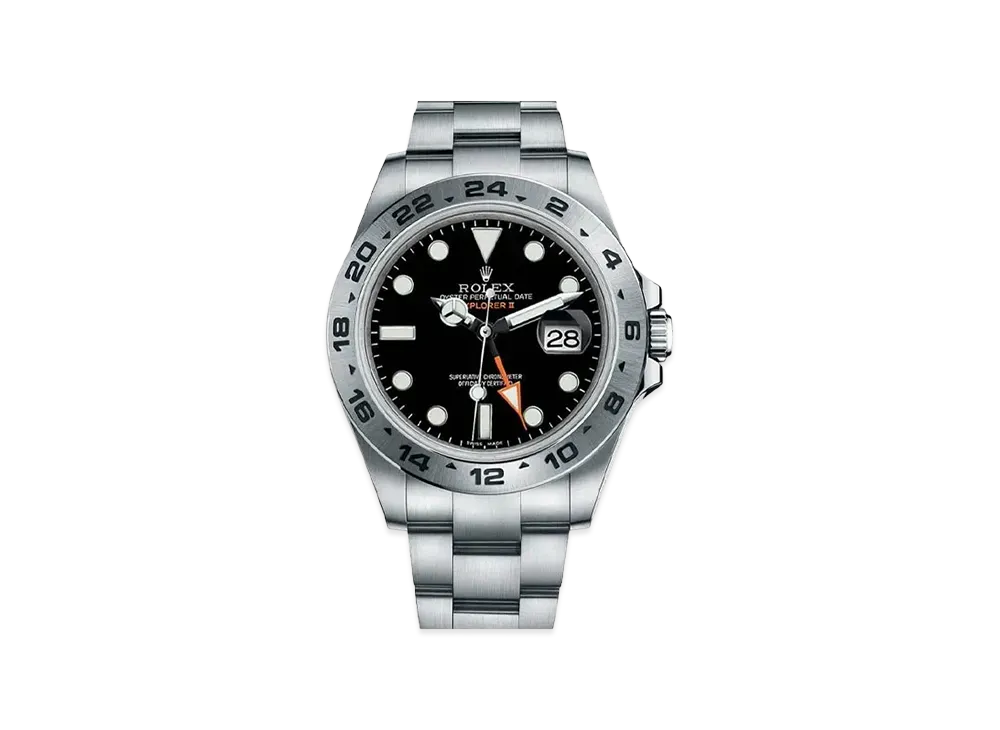 ROLEX Explorer II "Black/Stainless Steel"