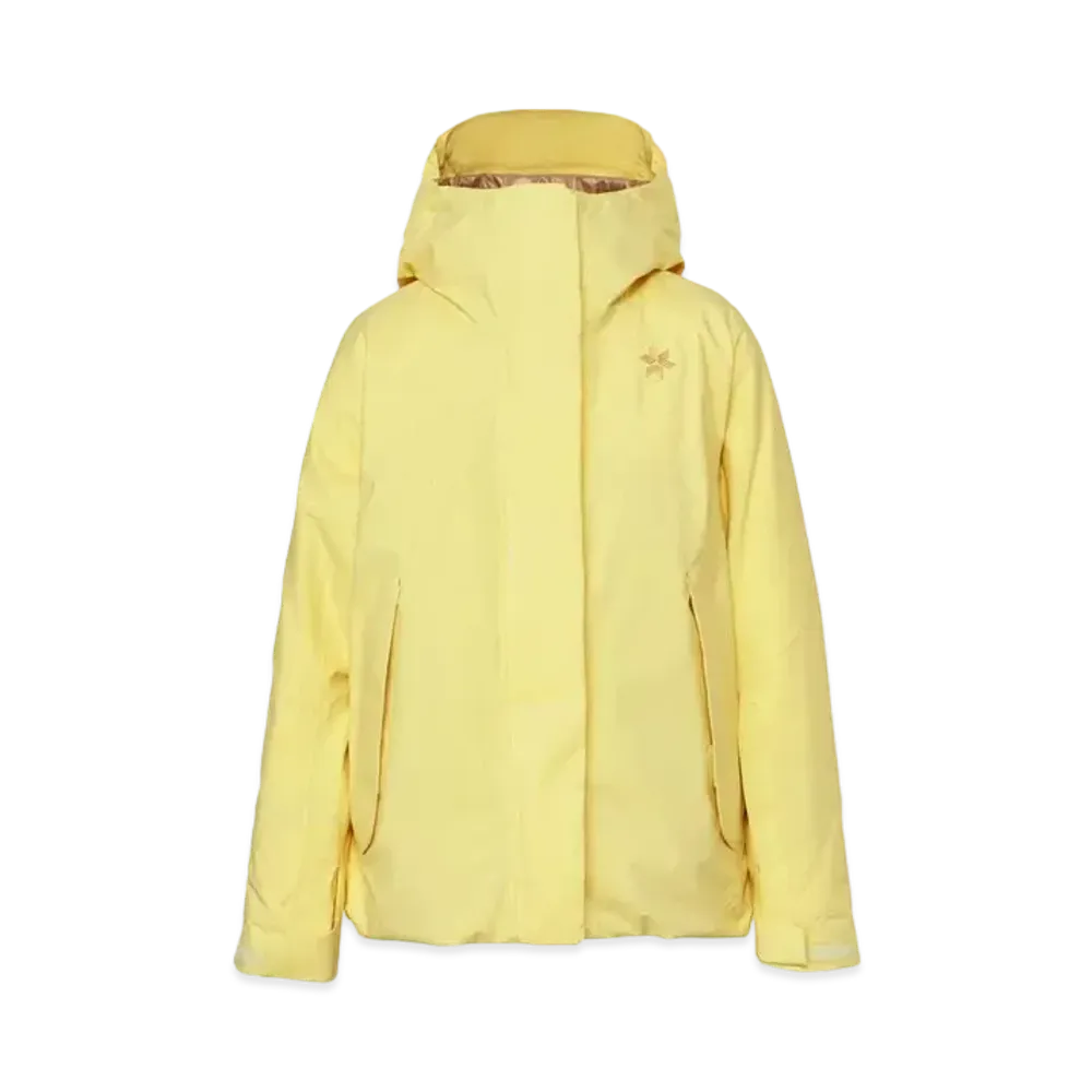 Goldwin Women's Gore-Tex Two Layer G Prime Down Jacket (Ski / Ladies) "Lemon Grass"